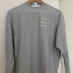 Proenza Schouler White Label Grey Sweatshirt (size L)